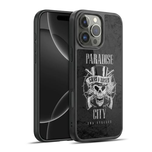 Coque gel renforcée Guns N' Roses protège iPhone 16 Pro Max