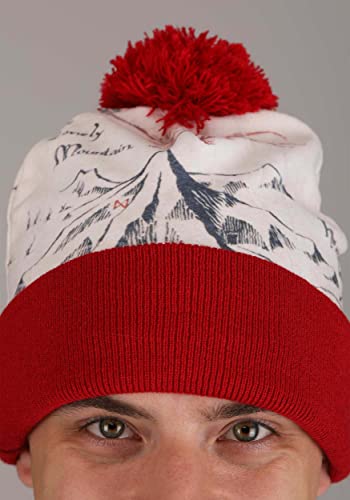 Adult The Hobbit Knit Hat & Scarf Set - Officially Licensed with Acrylic Knit Hat and 70" Scarf with Fringe3