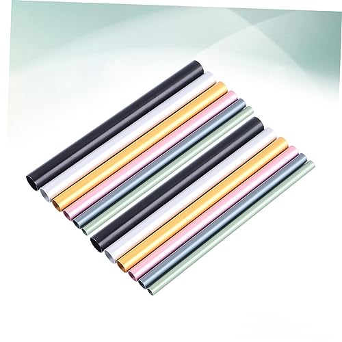 Kit de manicura con 12 varillas metálicas para uñas miniatura 2