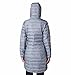 Columbia Women's Lake 22 Down Long Hooded Jacket, Tradewinds Grey Heather, Small