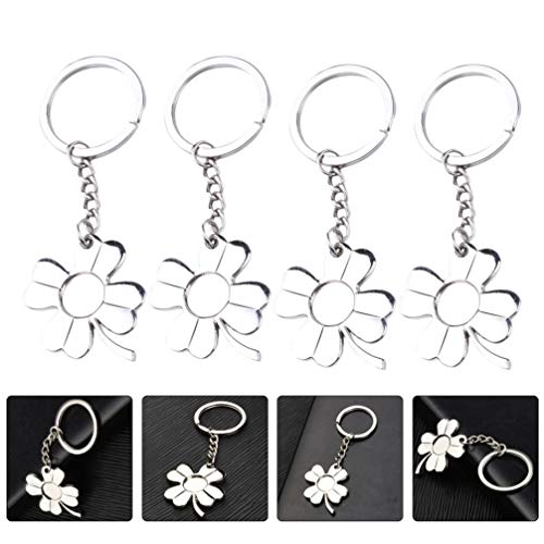 KESYOO 4 Peças Chaveiro Do Dia de São Patrício Chaveiros Trevo de Quatro Folhas Presentes Do Dia de
