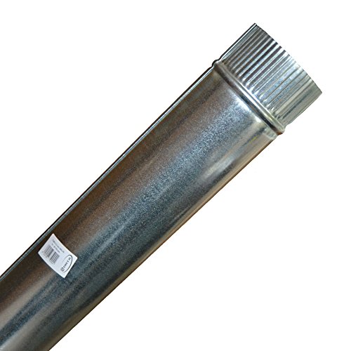 Theca 7500004 Tubo acero chapa galvanizada, Multicolor, 110 mm