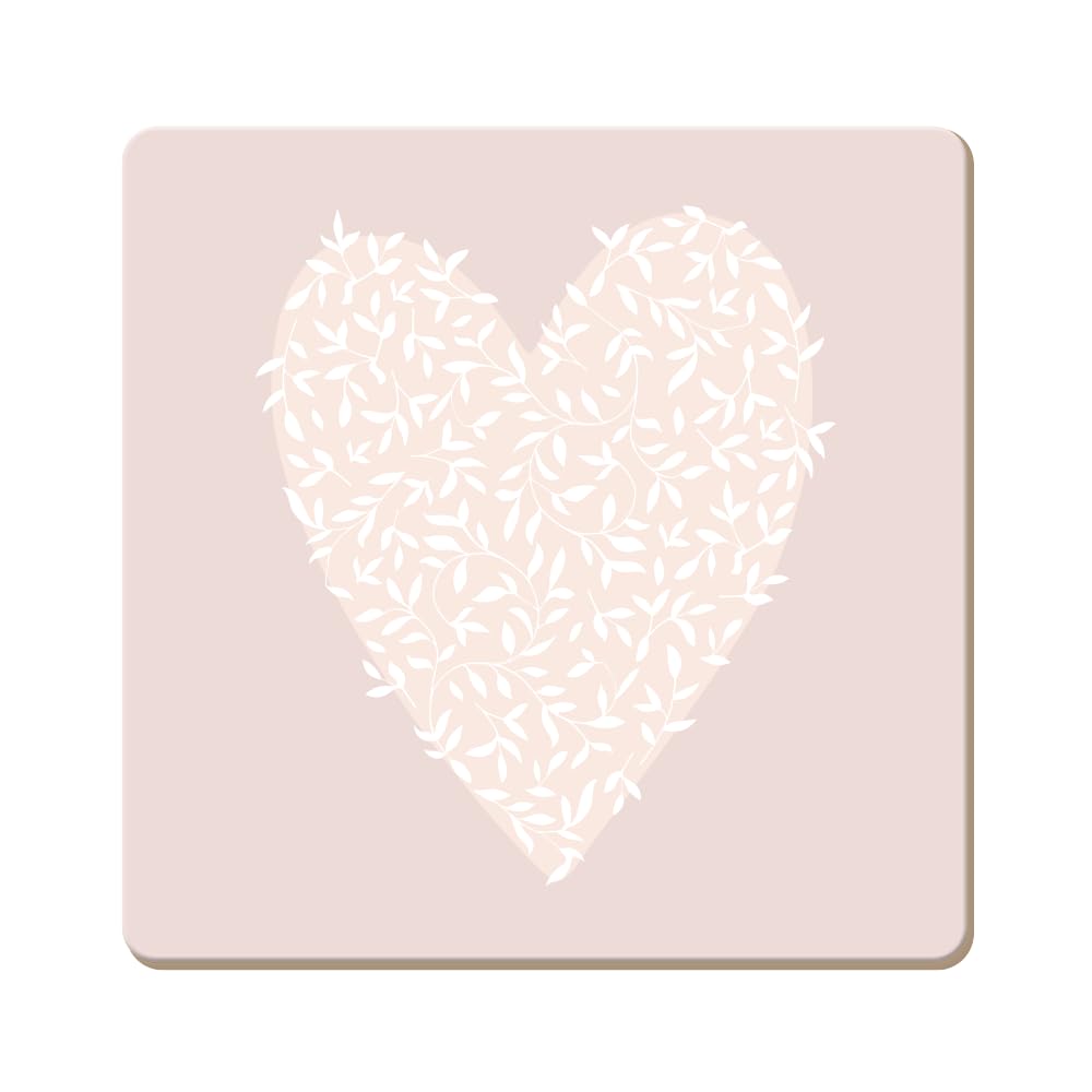 Graphic Workshop Funny Cork Coaster Heart