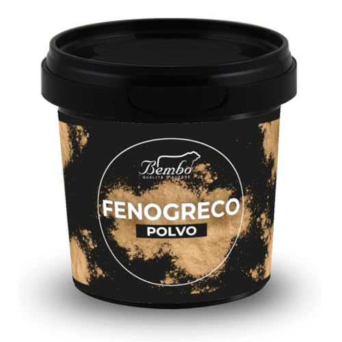 Fenogreco en Polvo Bembo 90g – Sabor Exótico para Tus Platos – Envase Anti-Desperdicio, Anti-Oxidación, Reutilizable y Reciclable.