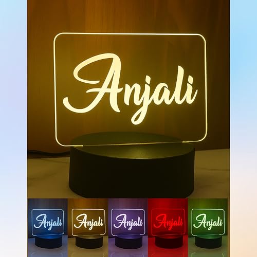 Personalised LED Acrylic Display Stand