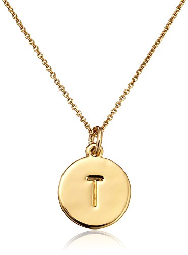 kate spade new york "Kate Spade Pendants" "T" Pendant Necklace, 18"