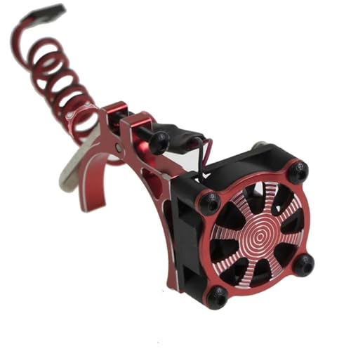 RC̎Ԃ̕i For Axial For SCX10 For Traxxas For TRX4 For Tamiya 1/8 1/10 RC J[ 540 550 3650 3660 [^[ q[gVN pt@ xZT[t(Red)