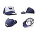 UQ Kids Cute Stars Cotton Adjustable Baseball Hats Sun Visors Grey
