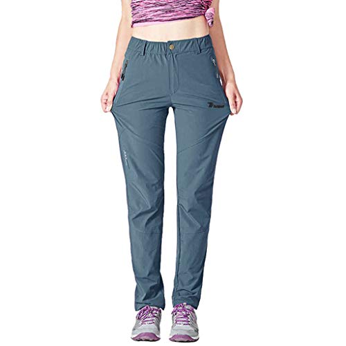 Gopune Women's Hiking Pants Outdoor Lightweight Quick Dry Water Resistant (Light Blue,Xs) #TOP1
