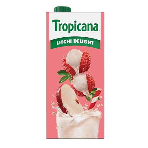 Image of Tropicana Litchi Delight 1L (Pack of 3)
