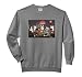 Funny Cats Playing Poker Art Parody Comfort Colors Adult Sweatshirt
