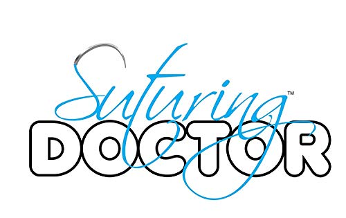 Suturing Doctor Pads 2pc Set - Flesh Skin-Tone Colour with Free 12 x Needles and Free 1 x Needle Holder - Start Practicing Straight Away! As seen on The BBC TV - Thumbnail 7