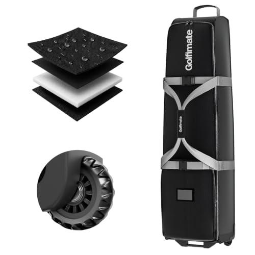 Full-Open Golf Travel Bags for Airlines, Golf Club Travel Case