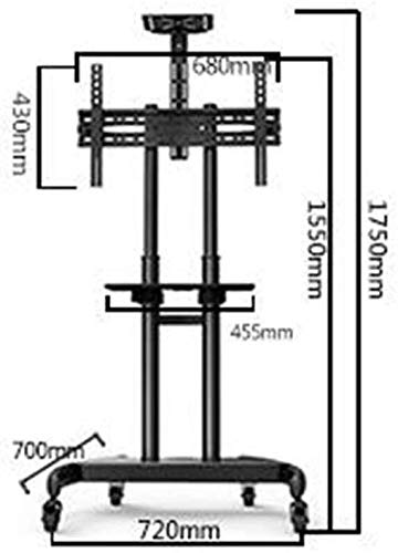 Soporte móvil para TV de 32 a 70 pulgadas miniatura 5