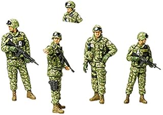 Tamiya #35276 Military Miniatures JGSDF Iraq Humanitarian Assistance Team 1/35 Scale Plastic Model Kit,Needs Assembly