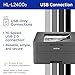 Brother Monochrome Laser Printer with 32 PPM Speed and Automatic 2-Sided Printing for Home Office, Fast Black and White Output, Compact Design with 250-Sheet Capacity (HL-L2400D)