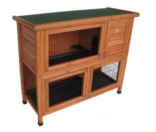 BUNNY BUSINESS a Due Piani Rabbit/Guinea Pig Hutch...
