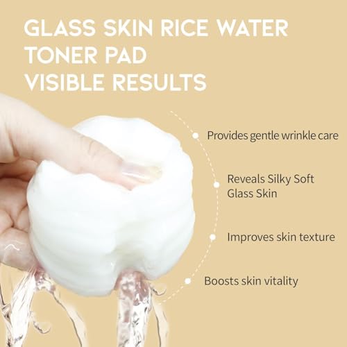 Toner Pads for Dry Dull Sensitive Skin Korean, #OOTD Retinol Ceramides Strengthen Skin Barrier Smoothing Hydrating, Toner Pad 70Pads 4.05oz 120ml - Image 7