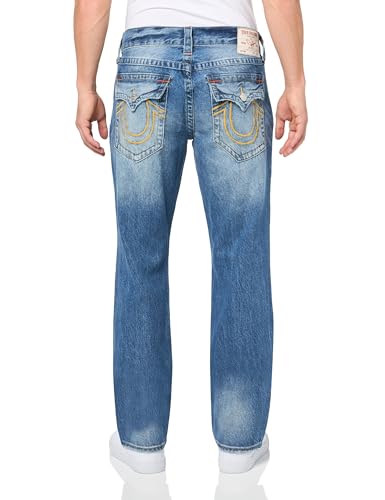 True Religion Men's Ricky Sn Flap 1/2" Rope Stitch Logo2