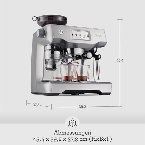 Sage - The Oracle Touch - Kaffeevollautomat mit automatischem Milchaufschäumer - Schwarzer Edelstahl – Bild 7