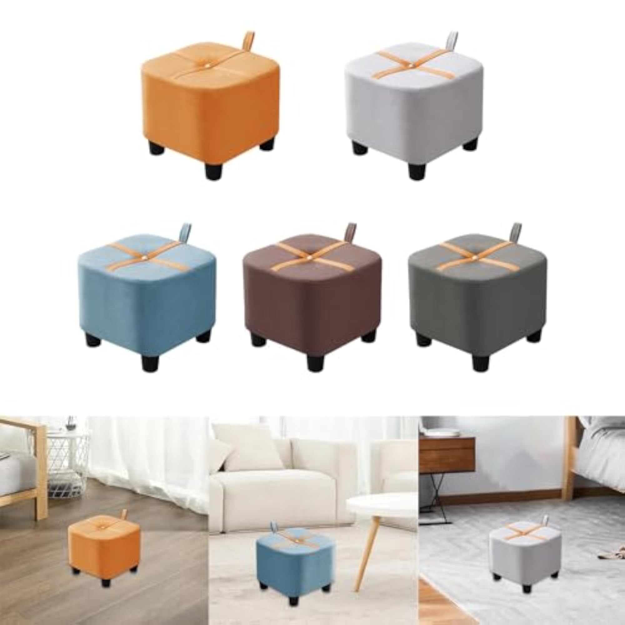 Small Household Doorstep Shoe Changing Stool for Entryway