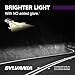 SYLVANIA - 9006 XtraVision Halogen Headlight Bulb - High-Performance Car Headlight - Replacement Halogen Light - For Automotive - 2 Bulbs