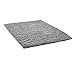 Produktbild Hochflor Teppich | Shaggy Teppich fürs Wohnzimmer, Schlafzimmer, Esszimmer,Carpet Silber-Grau 80 * 120CM