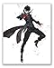 Watercolor Persona 5: Phantom Thieves of Hearts Prints - Set of 8 (8x10 Inches) Glossy Anime Megami Tensei Wall Art Decor - Joker - Skull - Panther - Fox - Queen - Oracle - Noir - Kasumi Yoshizawa?