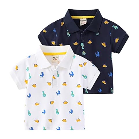 NautySaurs Dinosaur Polo Shirts for Kids Cover