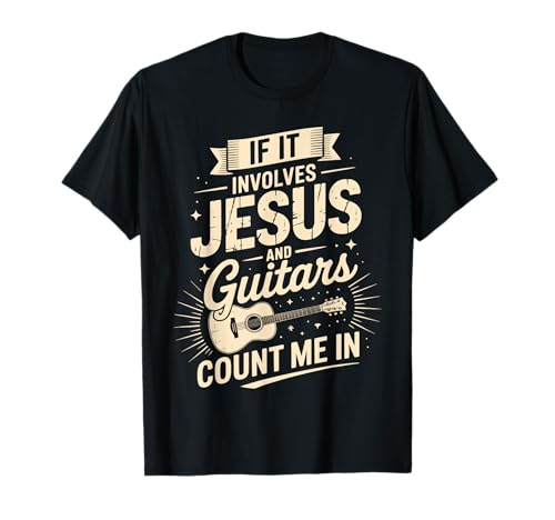 Funny Guitar Design for Men Women Guitar Player Guitarist T-Shirt