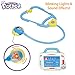 FUN LITTLE TOYS 36PCS Kids Doctor Kit, Pretend Play Dentist Medical Kit with Electronic Stethoscope and Dental Unit Chair for Kids and Doctor Role