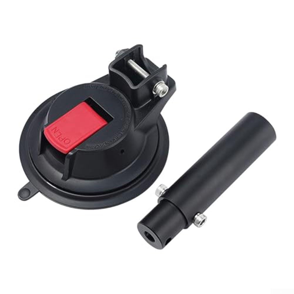 Supporto stabile per asta portabandiera con ventosa per bandiere su auto e camper, soluzione di montaggio perfetta per gli appassionati di attività all'aperto