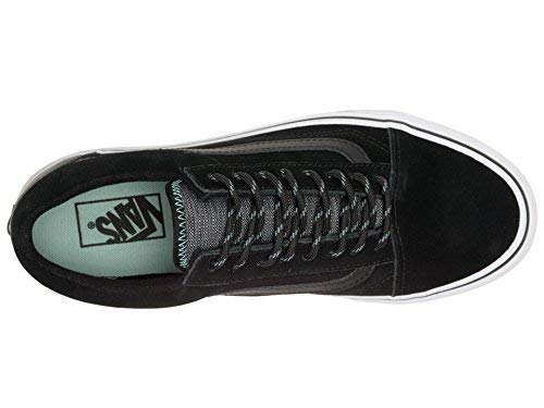 Vans Vans Unisex Old Skool Skate Shoe (6.5 Women / 5 Men M US, Black/Wasabi)