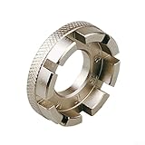 Kompaktes und Speichenschlüssel-Werkzeug für Fahrrad-Service mit den Größen 9 bis 15, passende Industriestandard-Speichennippel-Messungen