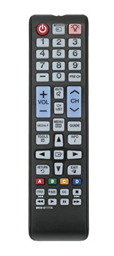 New Bn59-01177A Remote Control Fit For Samsung Tv Pn43F4500 Pn51F4550 Un32J4000Af Un32J4000Afxzapn43F4550 Pn51F4500 Pn51F5300 Pn51F5350 Pn60F5300 Pn60F5350 Pn64H5000 #TOP4