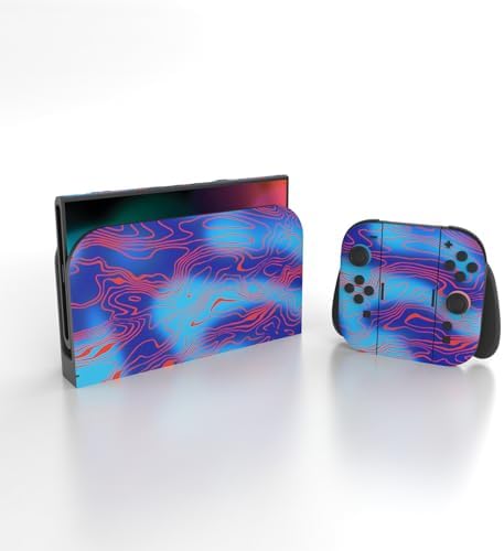 PlayVital for Nintendo Switch 2 Skin Full Set (2-Pack) - Protective Vinyl Decal Stickers for Switch 2 Console, Controllers, Handle Grips & Dock | No Residue, Anti-Scratch - Damascuscamo - 2
