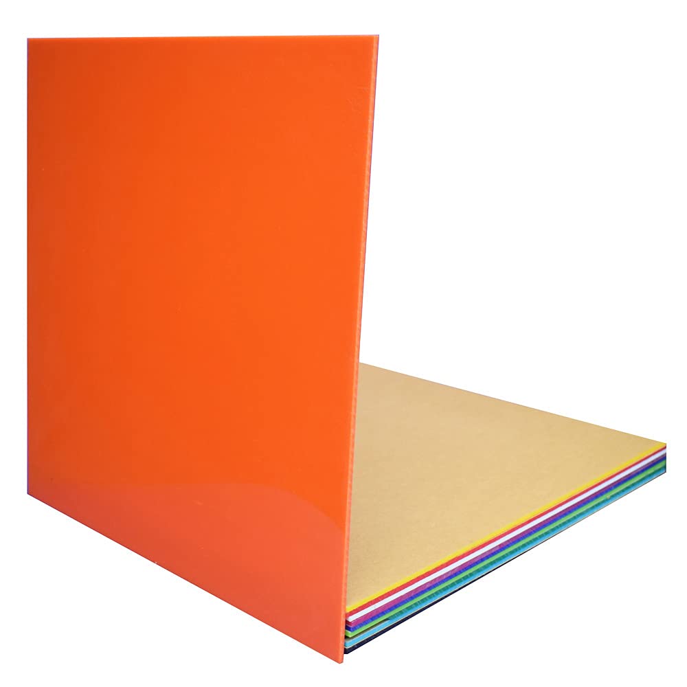 Yellow Cast Acrylic Sheet - Bright & Durable -11
