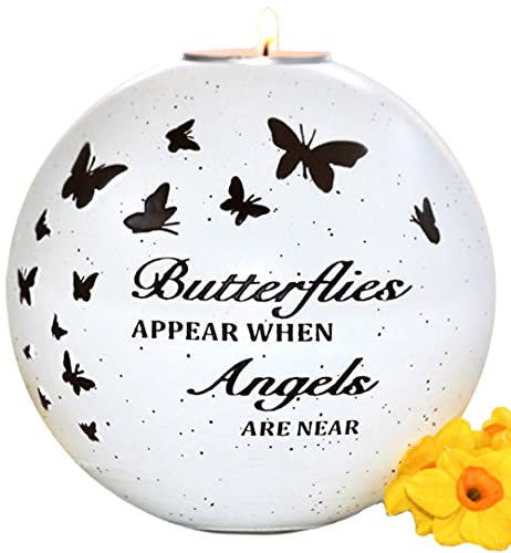 Memorial Candles for Loss of Loved One, Memorial Gifts Sympathy Candle - Loss of a Mother Sympathy Gifts, Sorry For Your Loss with a Memorial Candle Holder in Memory, Bereavement Gifts, Pet Loss Gifts