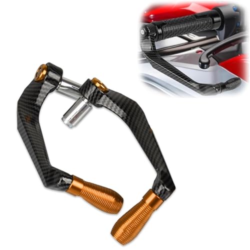 Protège-mains moto universel aluminium carbone pour guidon Honda CB600F Hornet