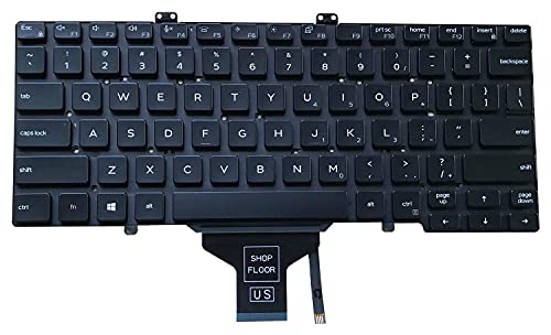 JUNENTER US���C�A�E�g �m�[�g�p�\�R���L�[�{�[�h DELL Dell Latitude 14 5400 5401 7400 L3400 7410 5402 �V���[�Y�p �u���b�N �t���[���Ȃ� �o�b�N���C�g�t�� �W���C�X�e�B�b�N�Ȃ� 7400