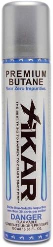 Xikar Premium Butane Lighter Fuel Refill, 6  Count