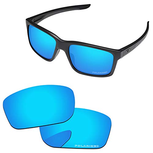 Image of PapaViva Replacement Lenses for Oakley Mainlink OO9264-57mm Sunglasses Frame Ice Blue - Polarized