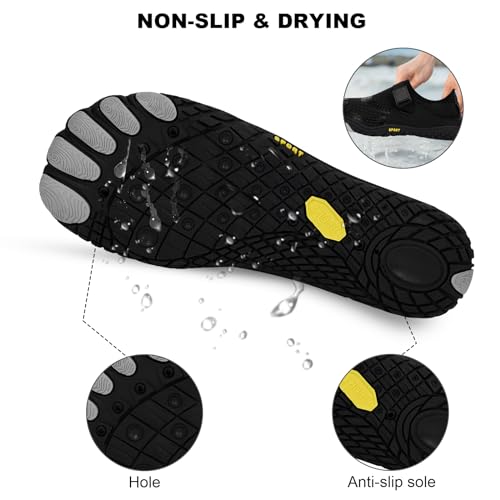 Image of Hike Barefoot Shoes for Men and Women, Professional Water Shoes, Barefoot Hiking Shoes for Travel, Wide Toe Box, Non-Slip, Breathable, No Dropping
