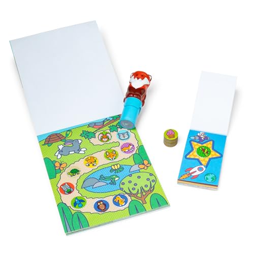Melissa & Doug Sticker Wow!™ Fox Bundle: 24-Page Activity Book, Refillable Sticker Stamper, Mini Pad, 500 Stickers, Arts and Crafts for Kids Ages 3+ - Thumbnail 4