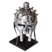 Antique Replica Full-Size Metal Gladiator Maximus Arena Helmet