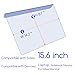Anti Blue Light Blocking Screen Protector Panel for 14-15.6 inch Diagonal Laptop, Notebook,Monitor,Portable Displays -Anti-UV Eye Protection - Widescreen Laptop Frame Hanging Type(W 14.2
