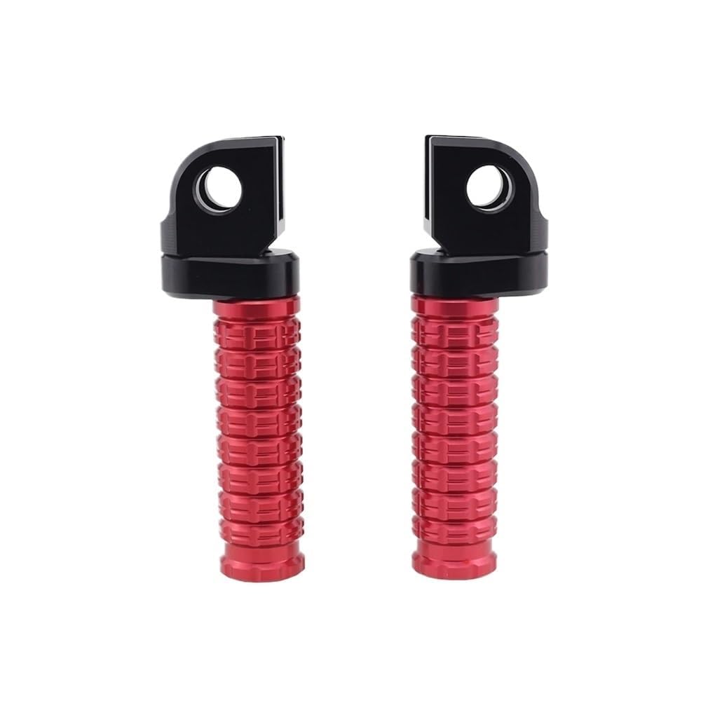 EOEIIQXZJXG Motorcycle Footrest Pegs, for YZF R7 YZF-R7 7 2021-2023 Rider Passenger Footrest CNC aluminum Non-slip Pegs Footstool,E-normal