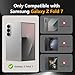KEKBOXQ for Galaxy Z Fold 7 Magnetic Case,Built-in [Privacy Screen Protector][Compatible with MagSafe][Hinge Protection] Rugged Full Body Protective Phone Case for Samsung Galaxy Z Fold 7 5G,Black