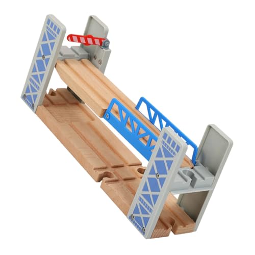 Pont en bois pour train miniature Healeved, accessoire de modélisme durable