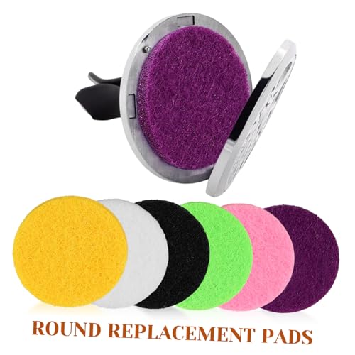 12 pads para difusor de aroma olor reemplazo miniatura 5